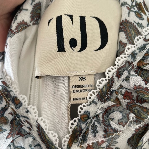 The Jetset Diaries TJD Dazed and Confused Ruffle Maxi Dress - Picture 3 of 6